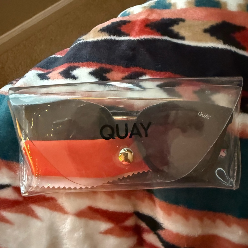 Quay Australia Black Sunglasses